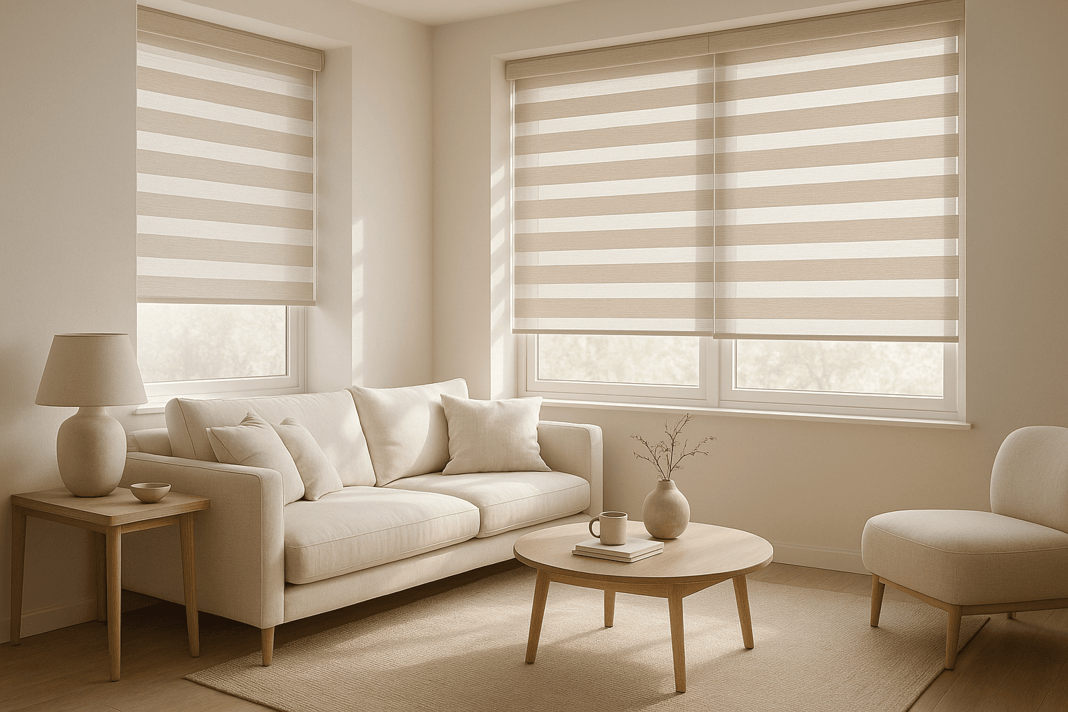 Profesjonalny montaż rolet tekstylnych w nowoczesnym stylu Nowoczesne rolety tekstylne na okna - realizacja Rolet Mix w Tarnowie